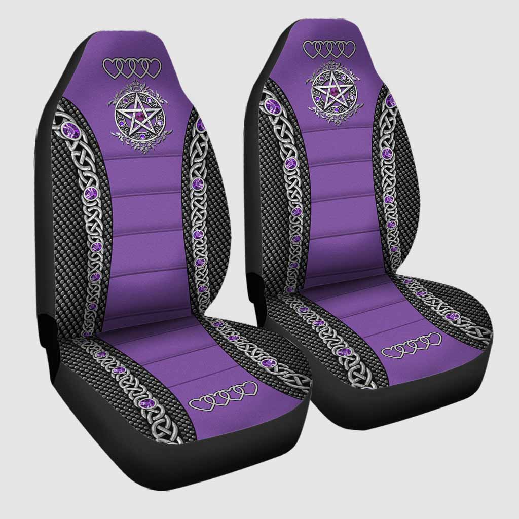 Witch Pentagram Seat Covers