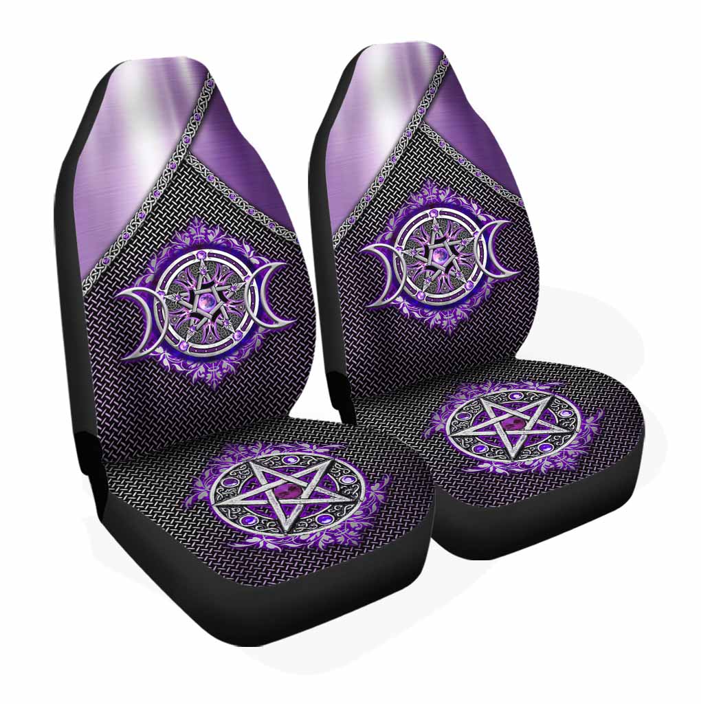 Witch Pentagram Seat Covers