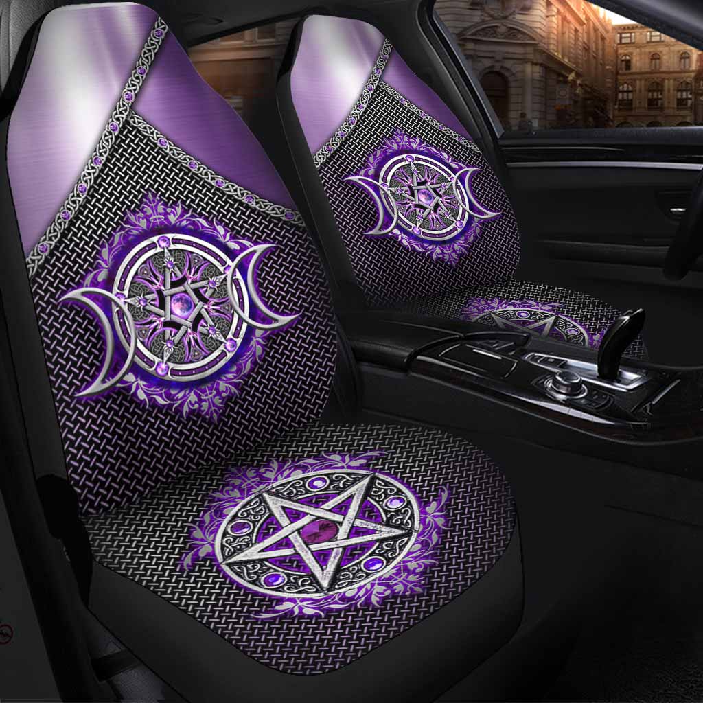 Witch Pentagram Seat Covers