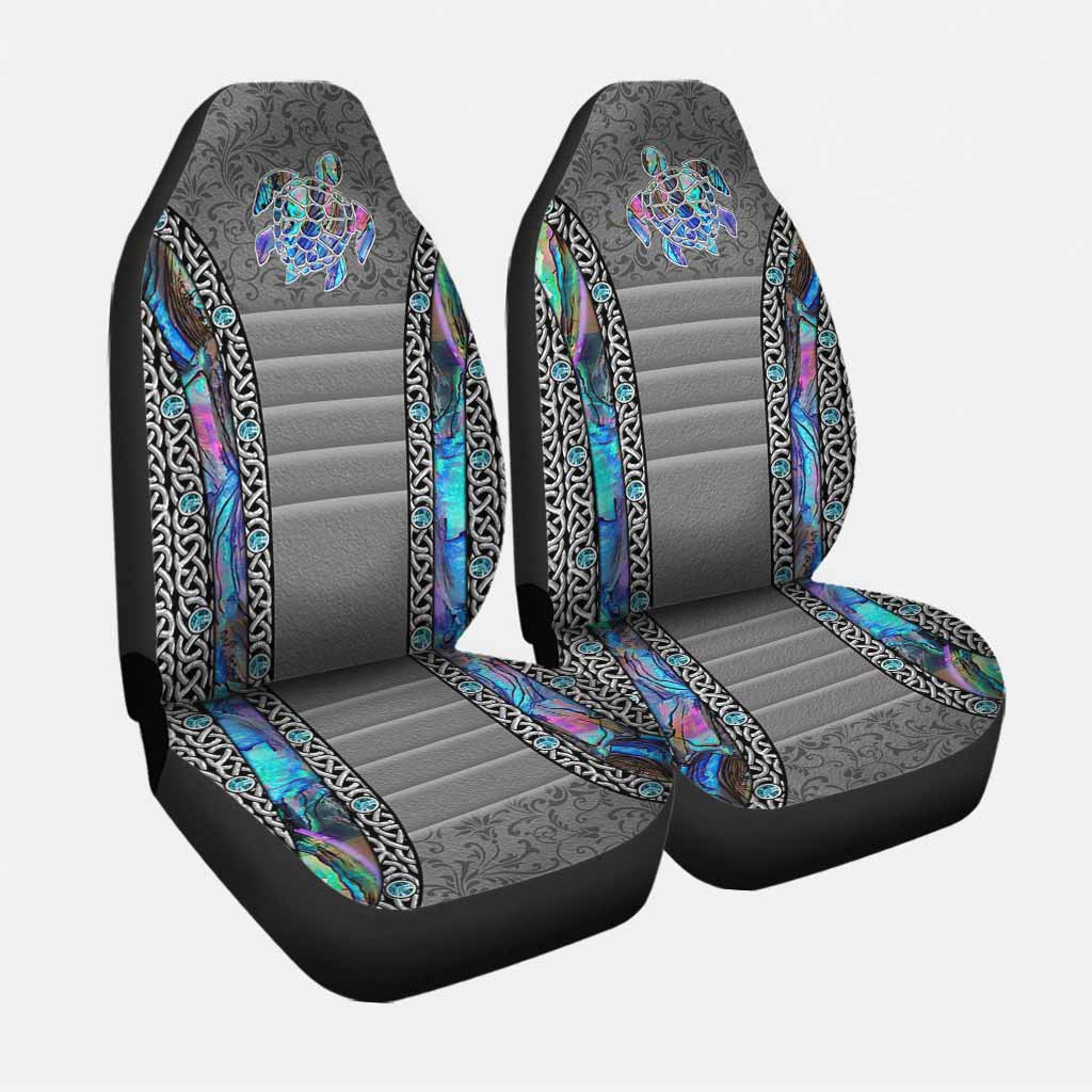 Love Turtles - Seat Covers With 3D Pattern Print