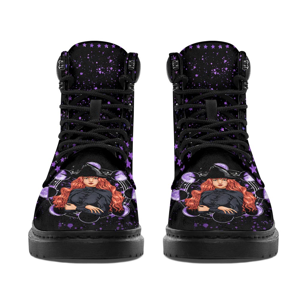 Magick Purple Personalized Witch All Season Boots