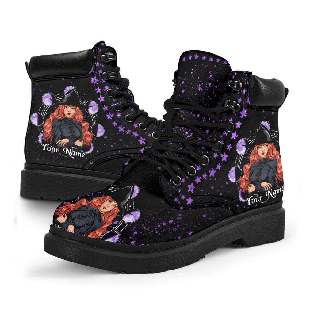 Magick Purple Personalized Witch All Season Boots