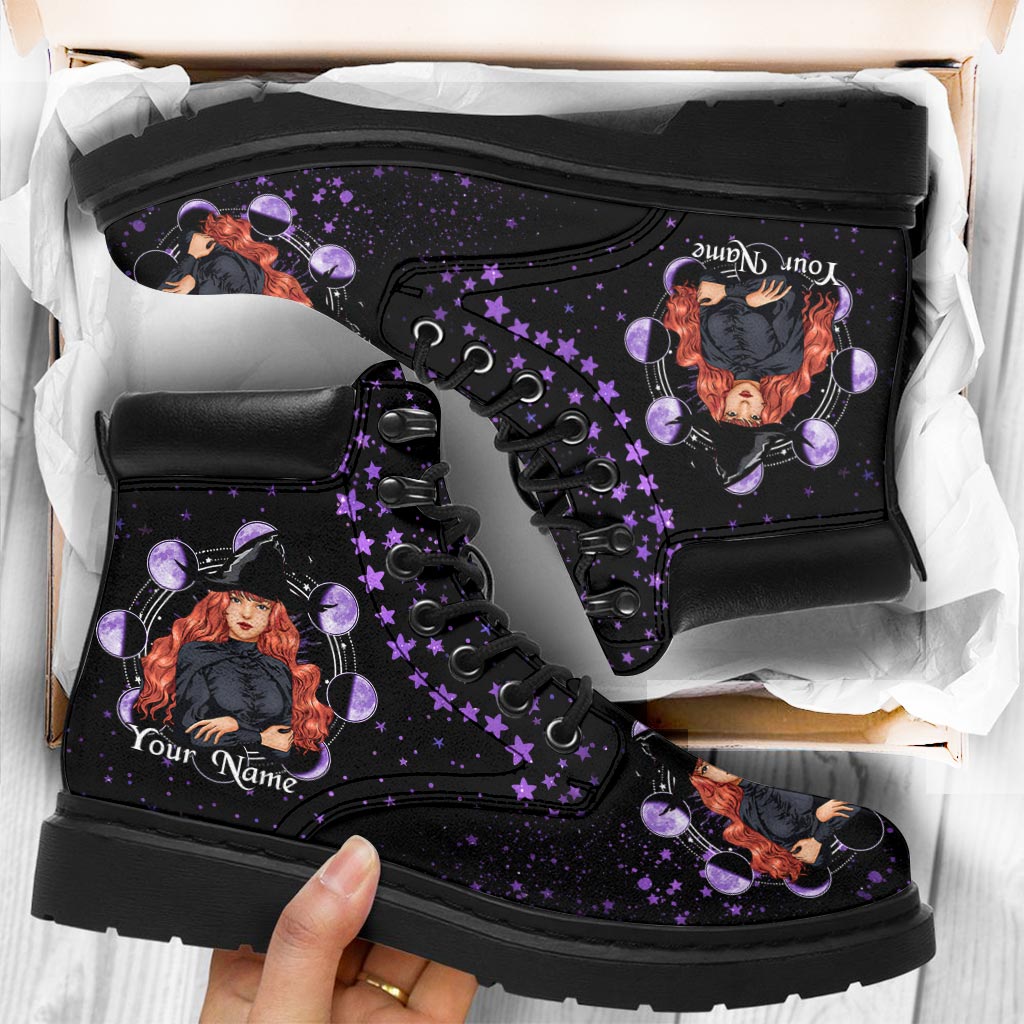 Magick Purple Personalized Witch All Season Boots