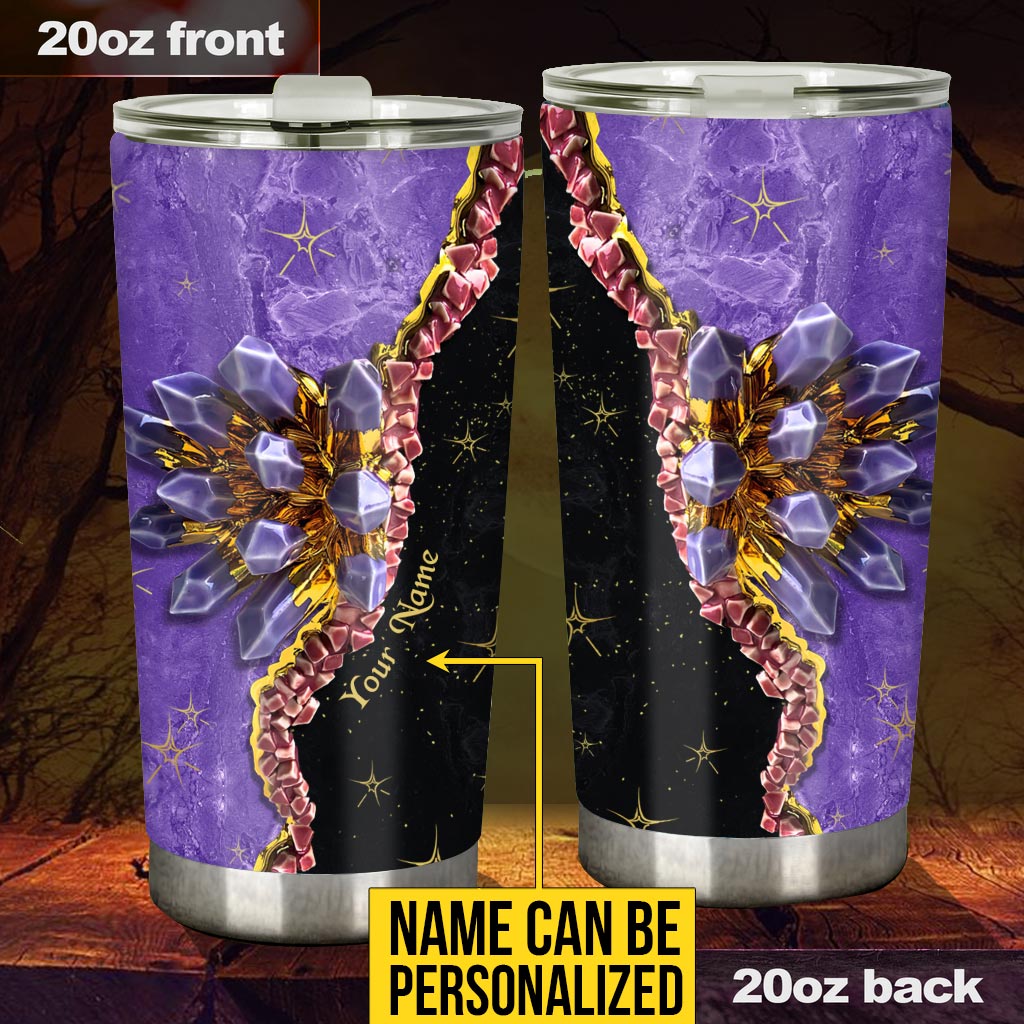 Witch Personalized Crystal 3D Pattern Print Tumbler