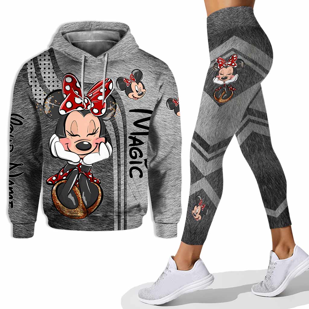 Magic Mouse Ears - Personalized Hoodie And Leggings