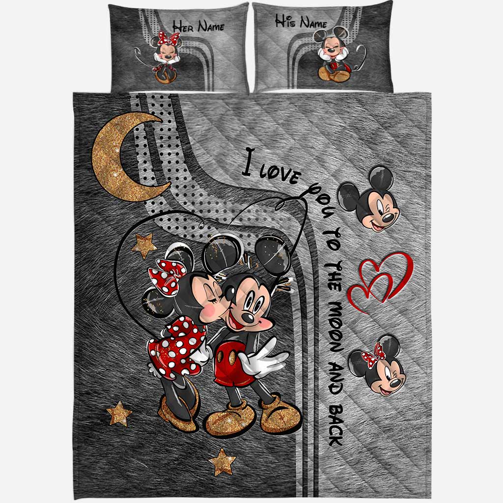 Magic Mouse Ears - Personalized Quilt Set