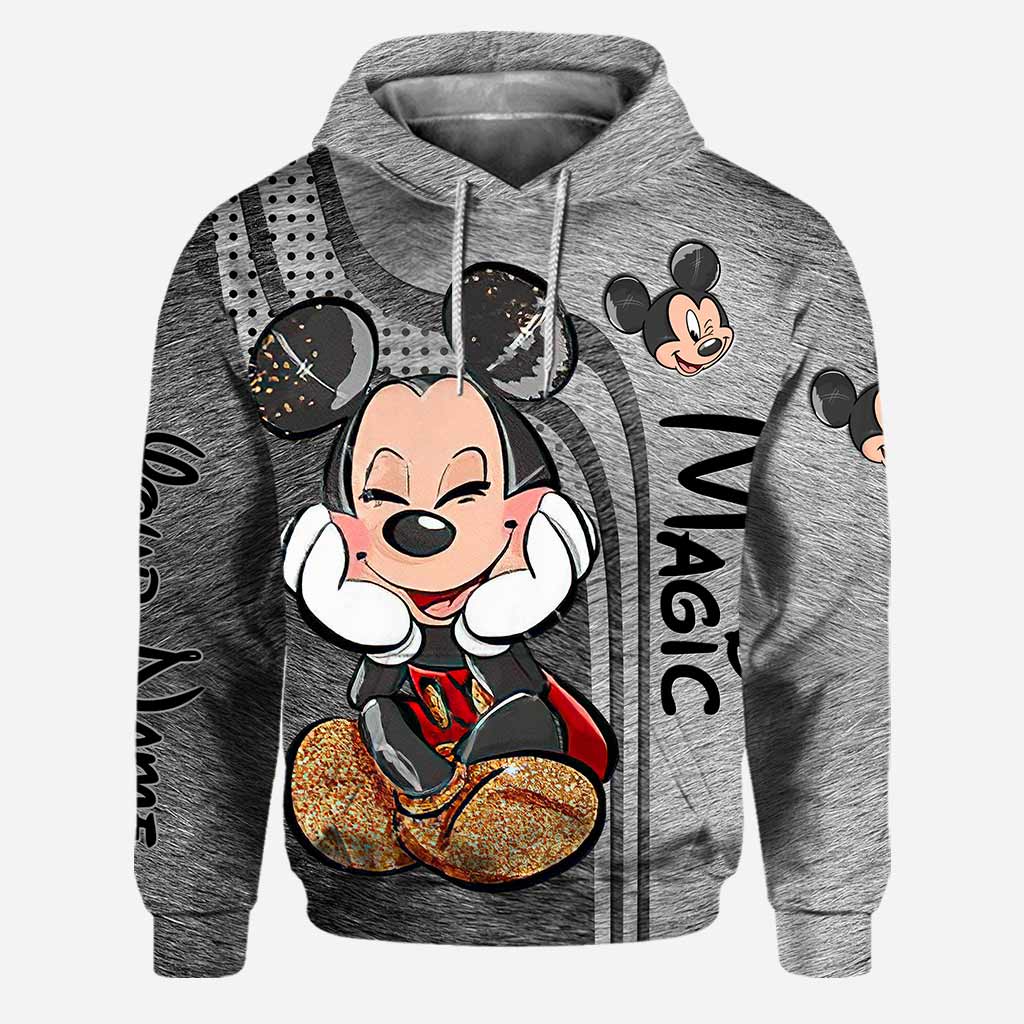 Cute Mouse Ears - Personalized Hoodie and Leggings