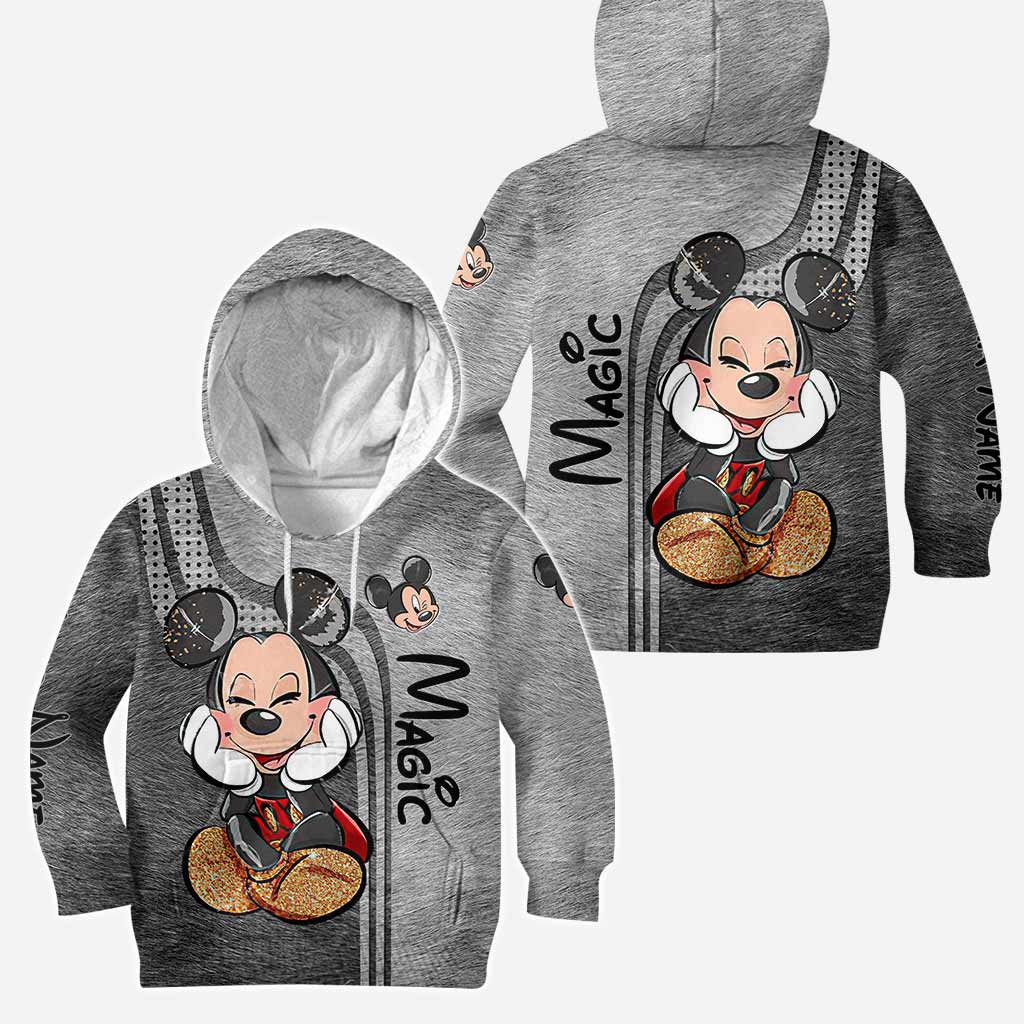 Cute Mouse Ears - Personalized Hoodie and Leggings