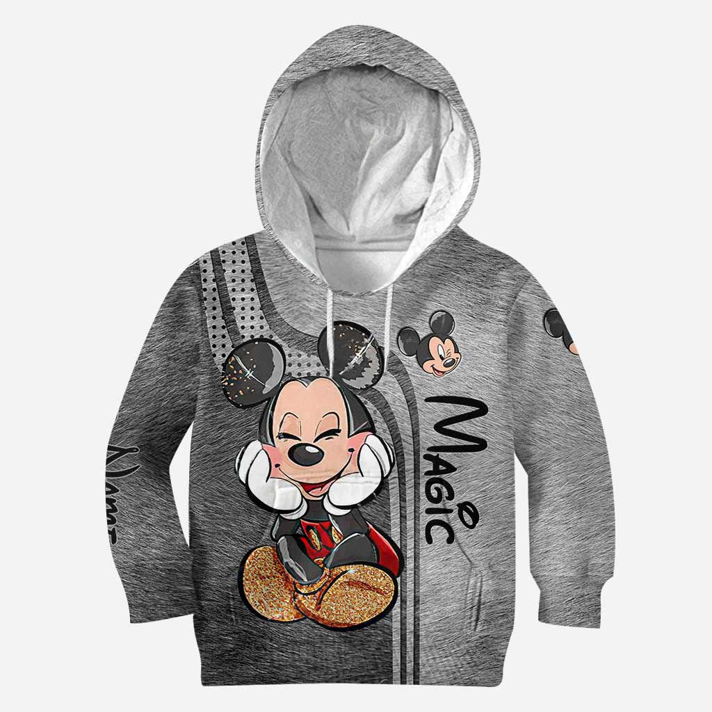 Cute Mouse Ears - Personalized Hoodie and Leggings