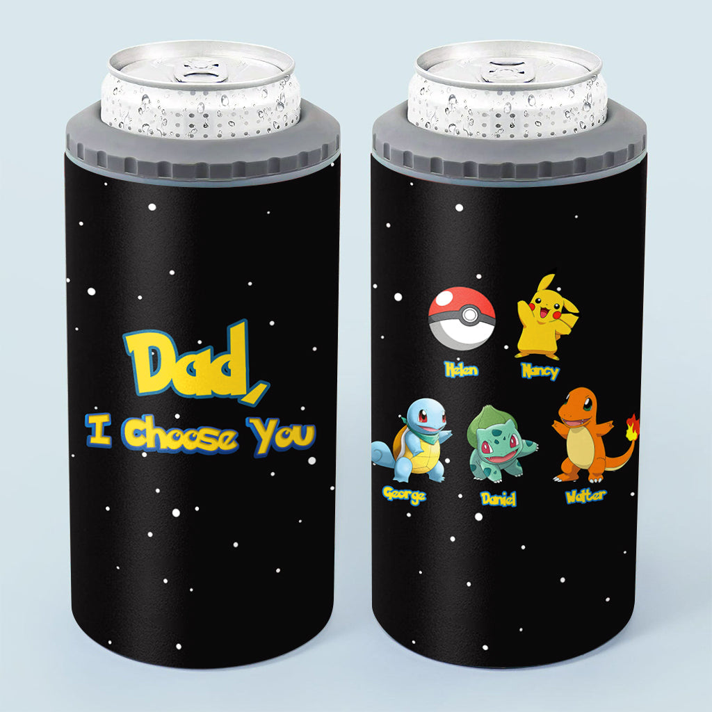 We Choose You - Personalized Monster Trainer Can Cooler