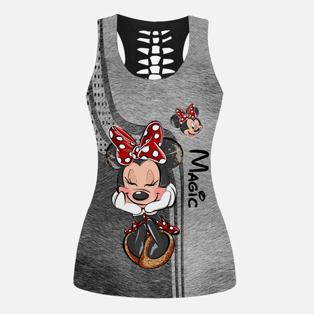 Sweet Mouse Ears - Mouse Hollow Tank Top and Women Shorts