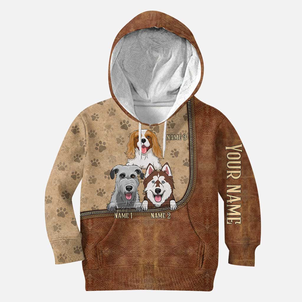 Life Is Better With Dogs - Personalized Hoodie And Leggings