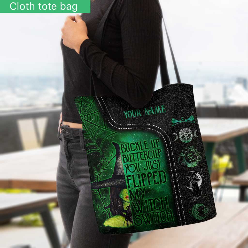 Be A Witch - Personalized Witch Tote Bag