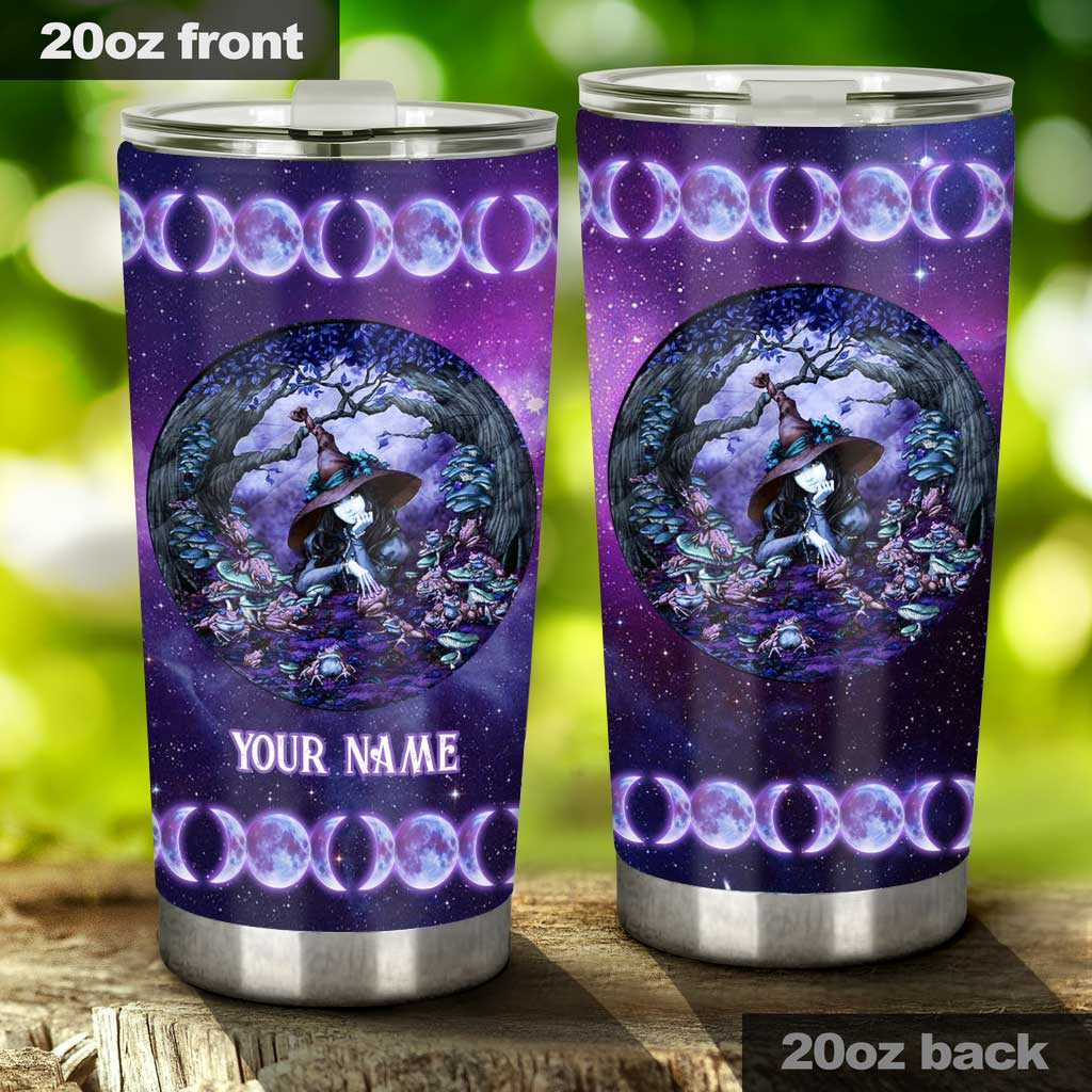 Triple Moon - Personalized Witch Tumbler