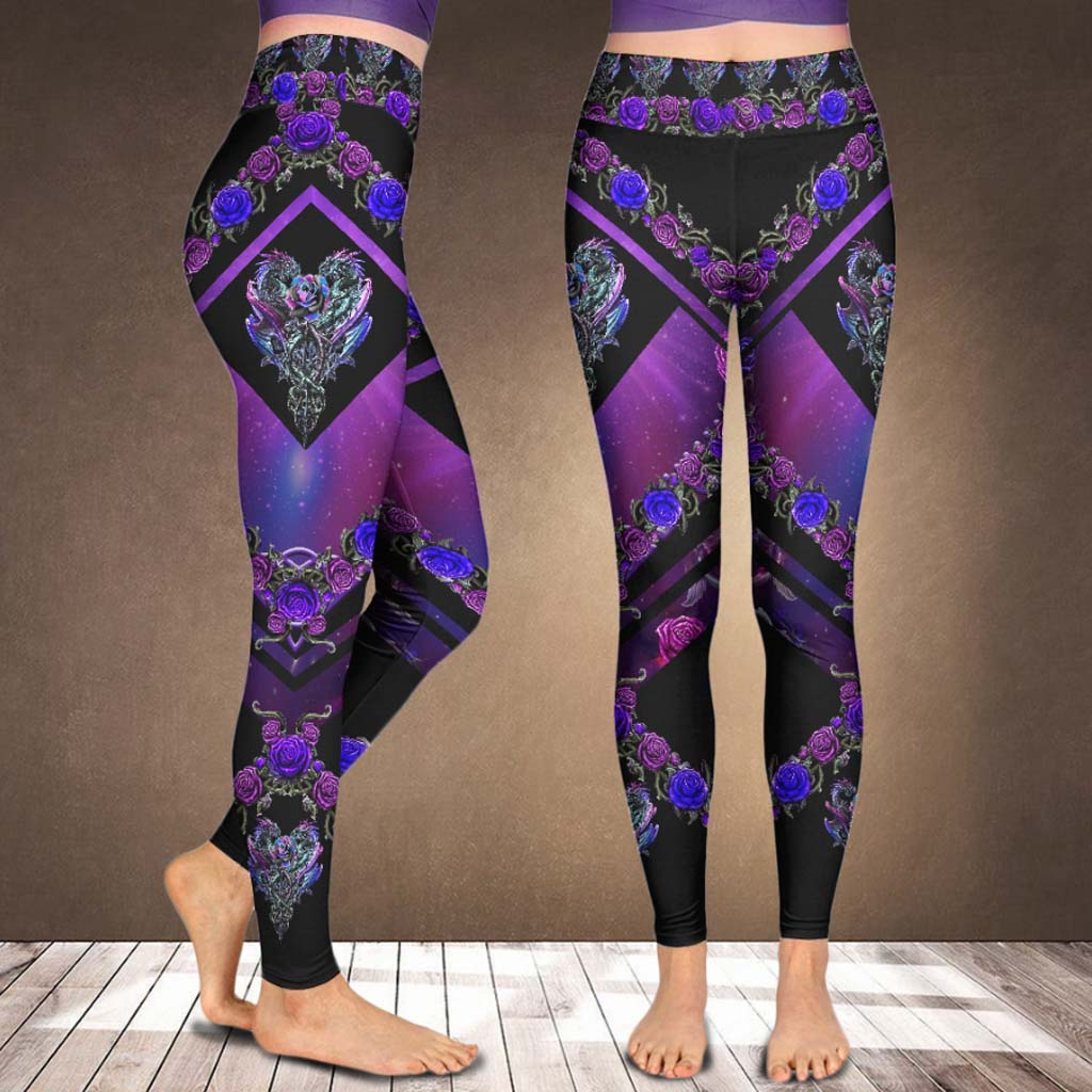 Soul Of A Dragon Heart Of A Witch Leggings