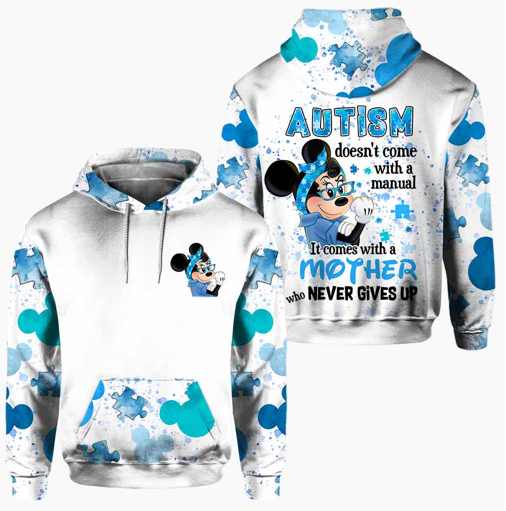 Autism Doesn't Come With A Manual - Personalized Autism Awareness Hoodie and Leggings