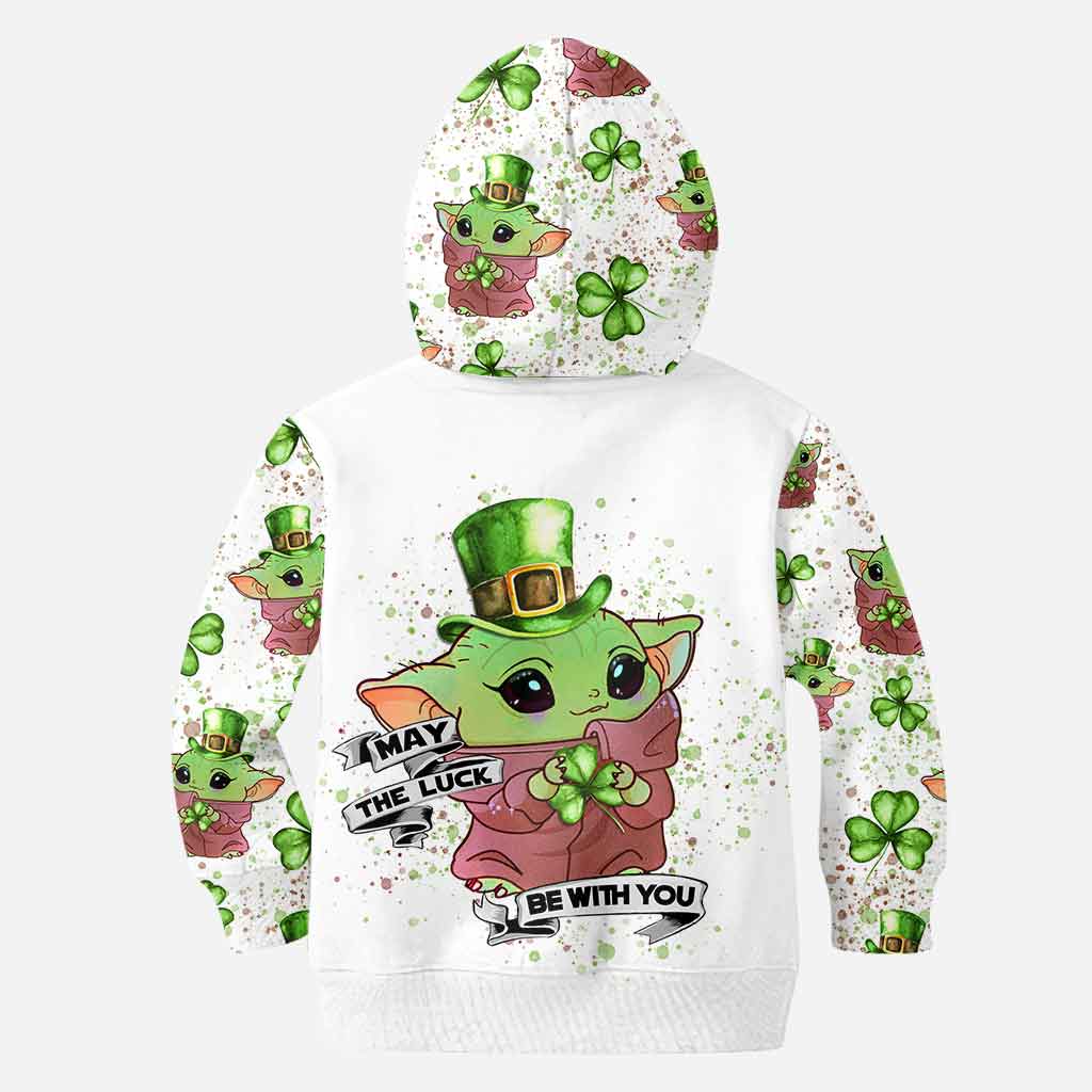 May The Luck Be With You - Personalized Patrick's Day Hoodie and Leggings
