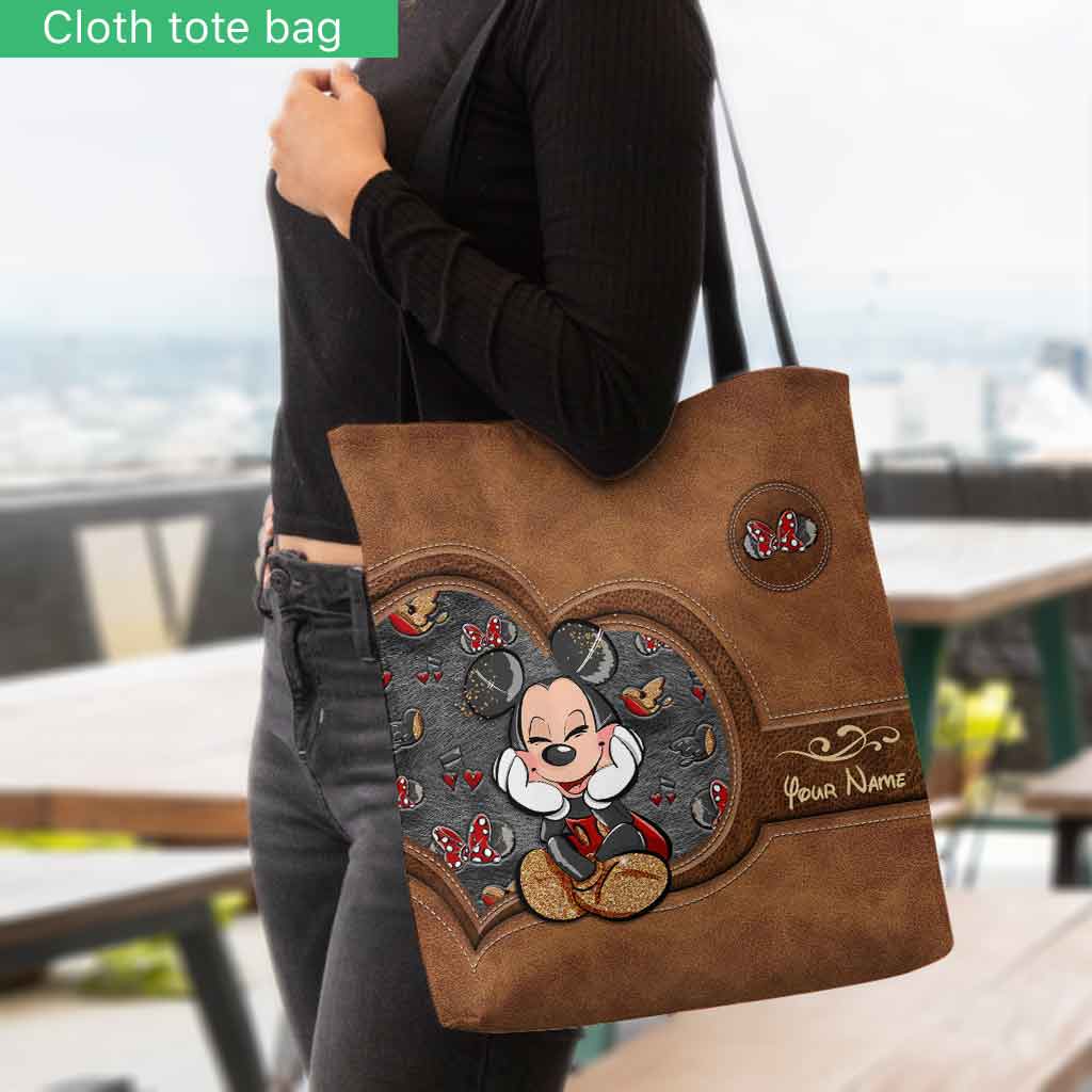 Lovely Mouse Ears - Personalized Mouse Tote Bag