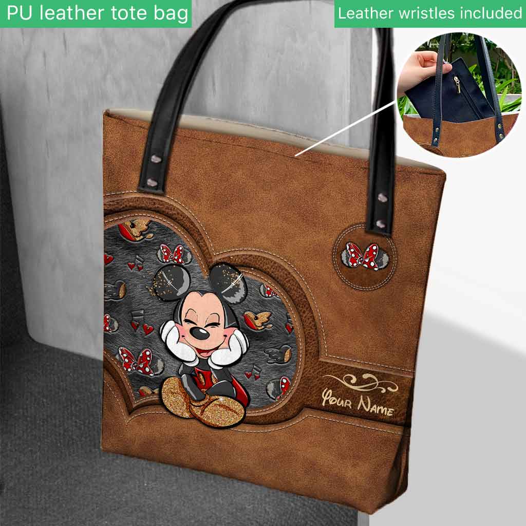 Lovely Mouse Ears - Personalized Mouse Tote Bag