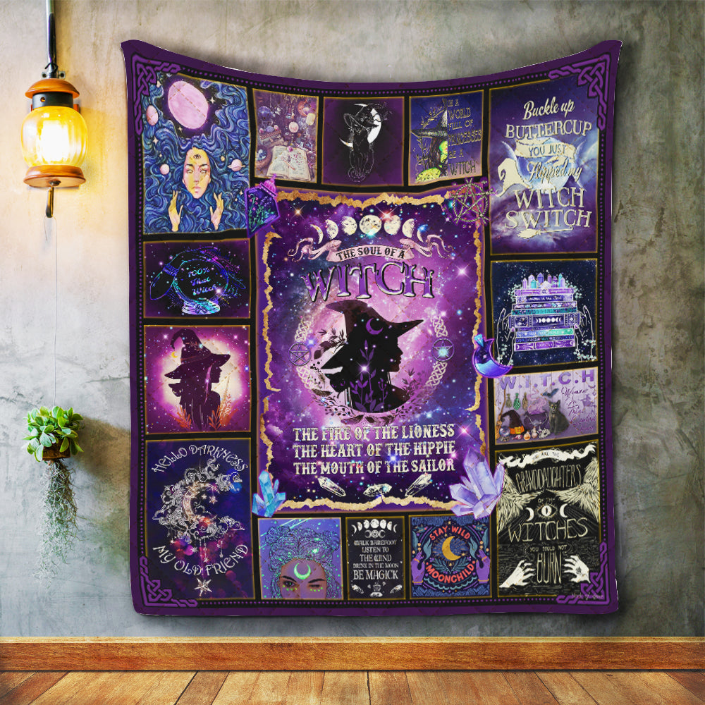 The Soul Of A Witch - Witch Quilt 0822