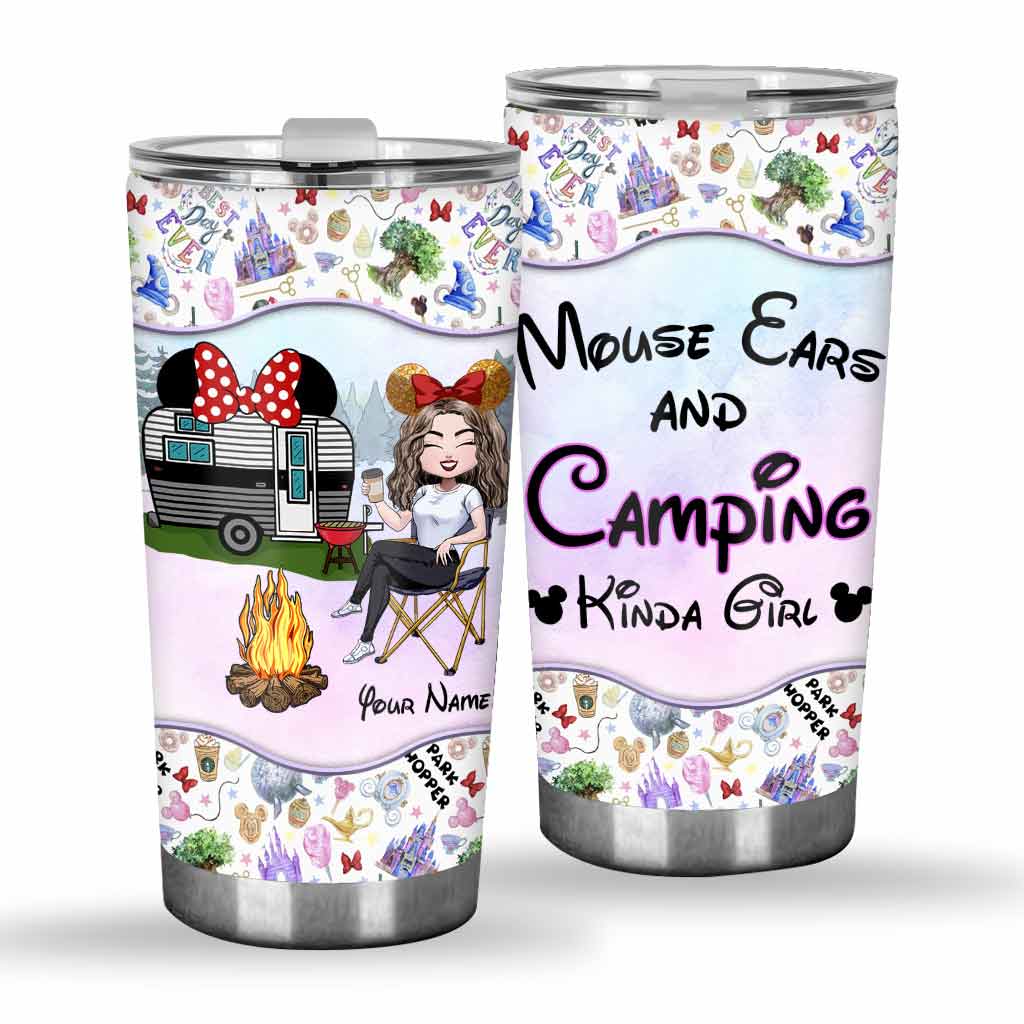 Camping Kinda Girl - Personalized Tumbler