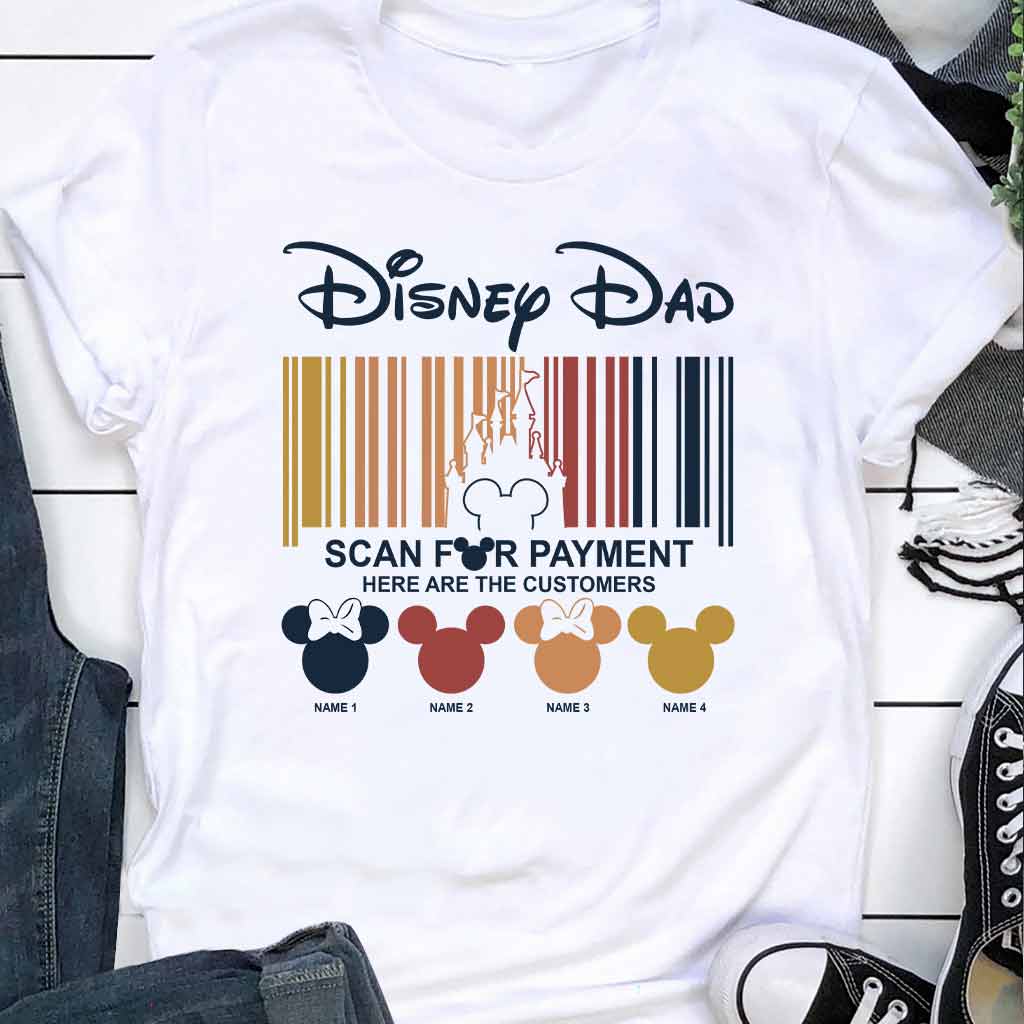 Scan For Payment - Personalized Father's Day Mouse T-shirt and Hoodie