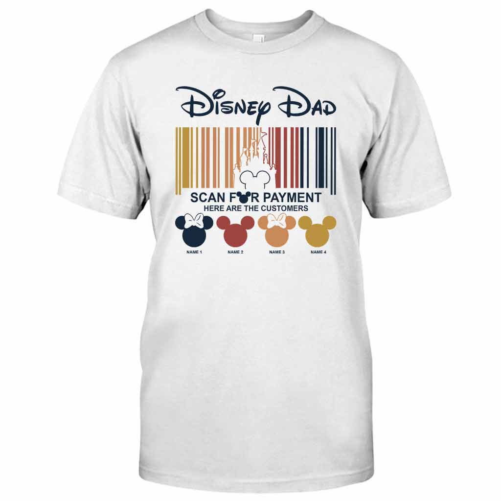 Scan For Payment - Personalized Father's Day Mouse T-shirt and Hoodie