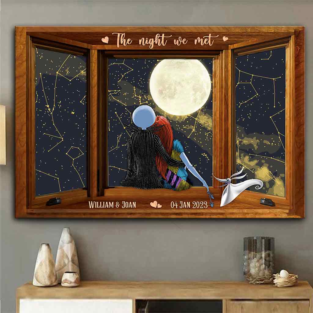 We’re Simply Meant To Be - Personalized Nightmare Canvas and Poster