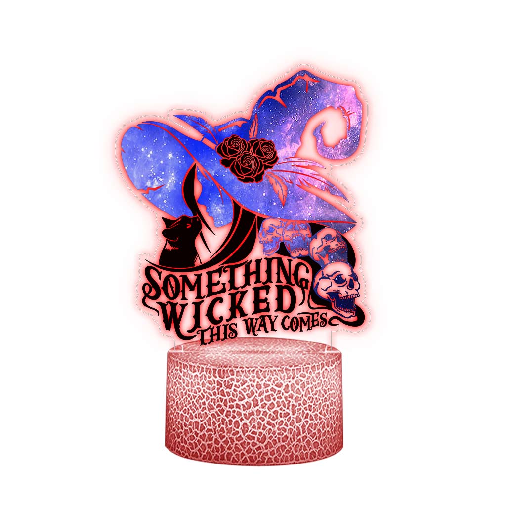 Something Wicked This Way - Witch Shaped Plaque Light Base