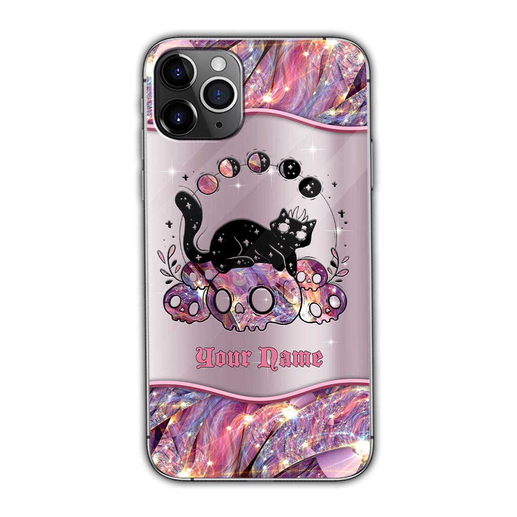 The Cat Witch - Personalized Black Cat Phone Case