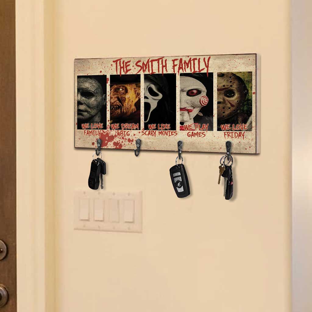 In This House Horror Movie - Personalized Key Rack