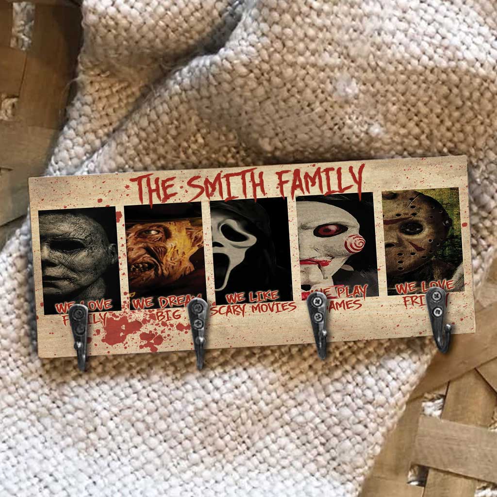 In This House Horror Movie - Personalized Key Rack