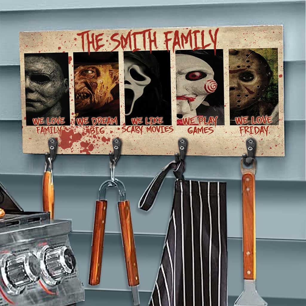 In This House Horror Movie - Personalized Key Rack