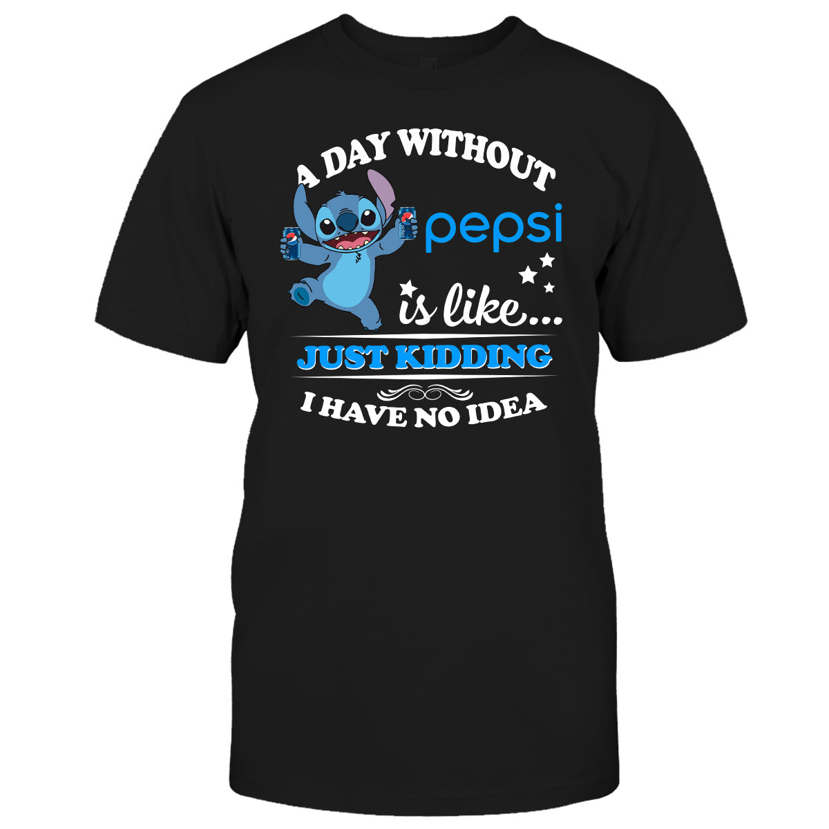 A Day Without - Blue Soft Drink T-shirt and Hoodie
