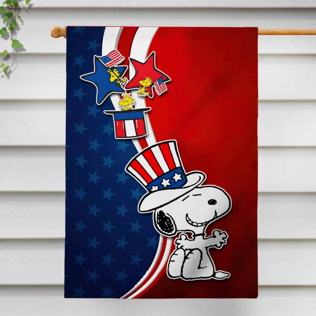 Cute Little Dog - House Flag