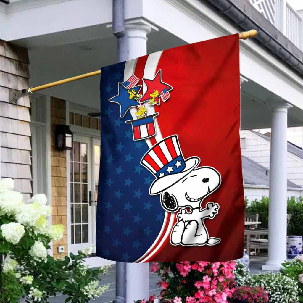 Cute Little Dog - House Flag