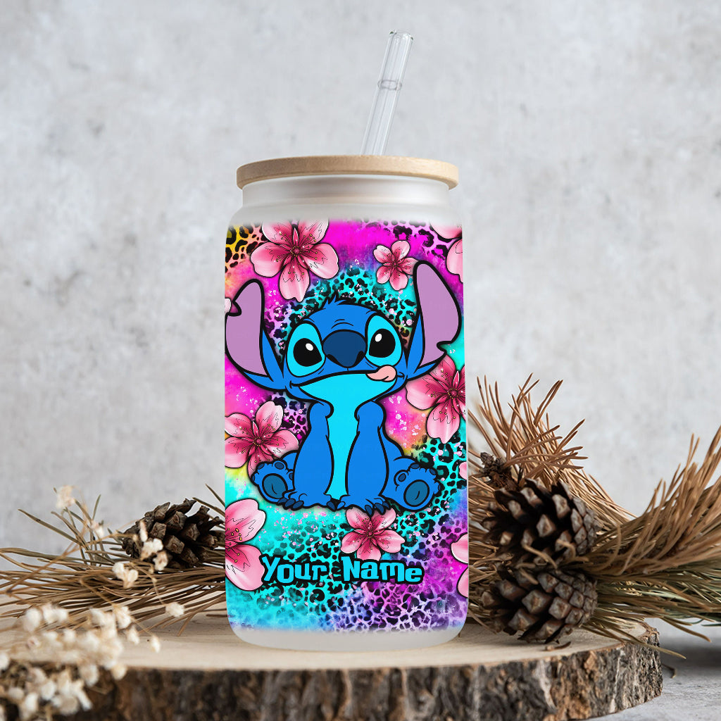 Ohana - Personalized Ohana Can Glass