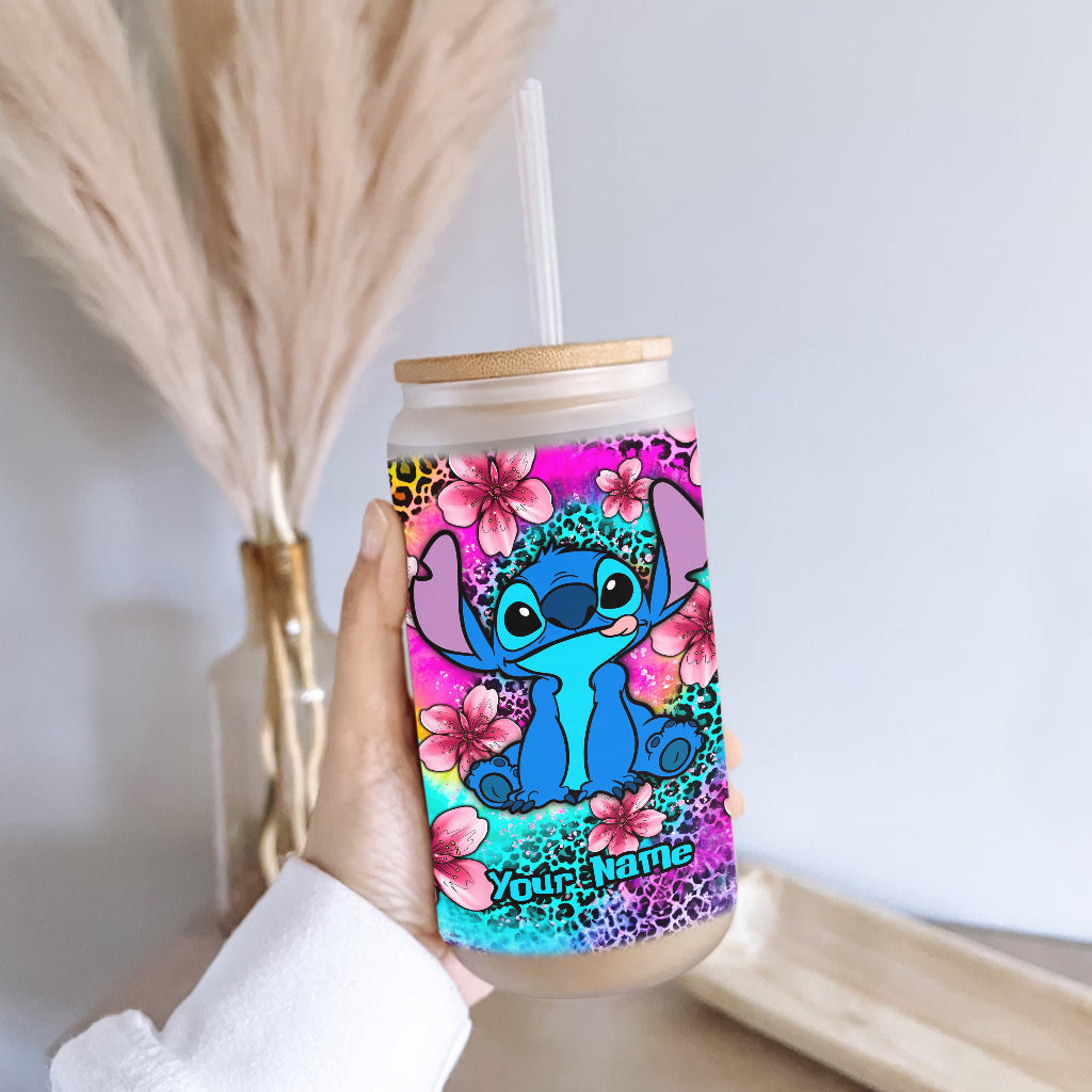 Ohana - Personalized Ohana Can Glass