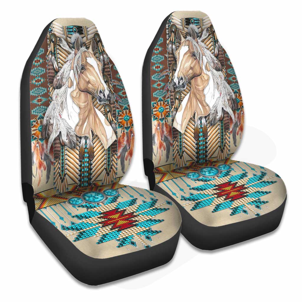 Horse Classic Tribal Pattern - Seat Covers