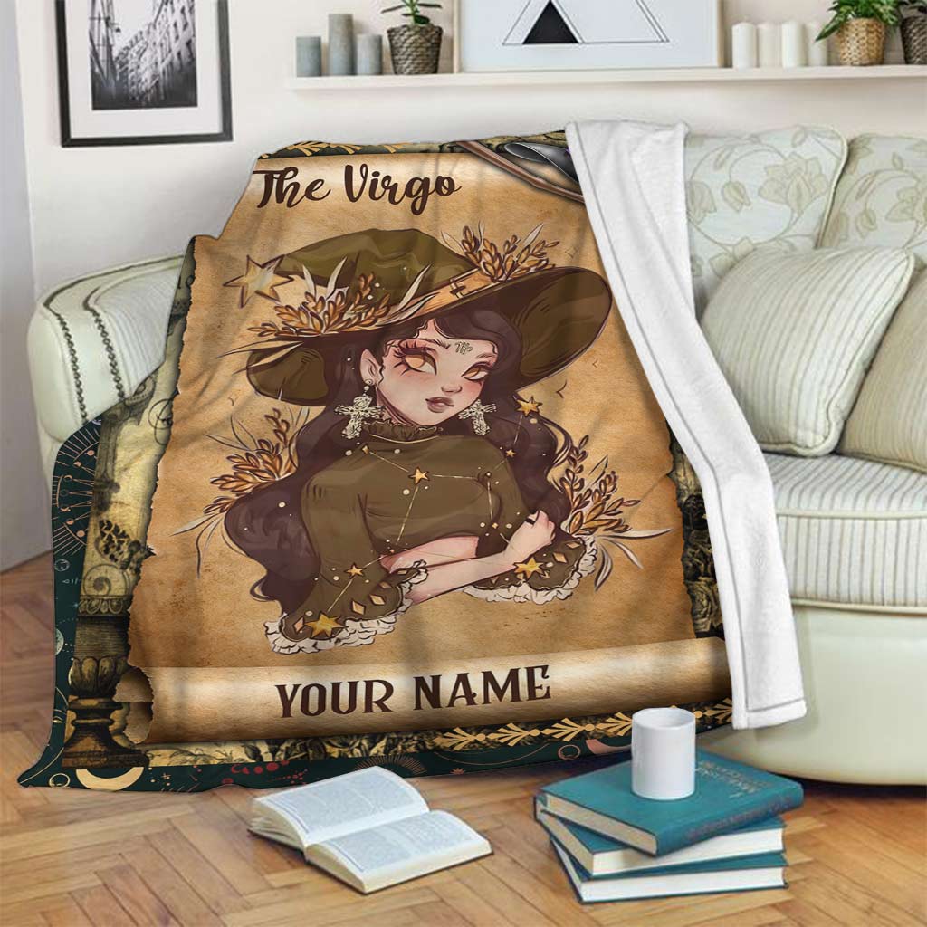 Witchy Zodiac - Personalized Blanket