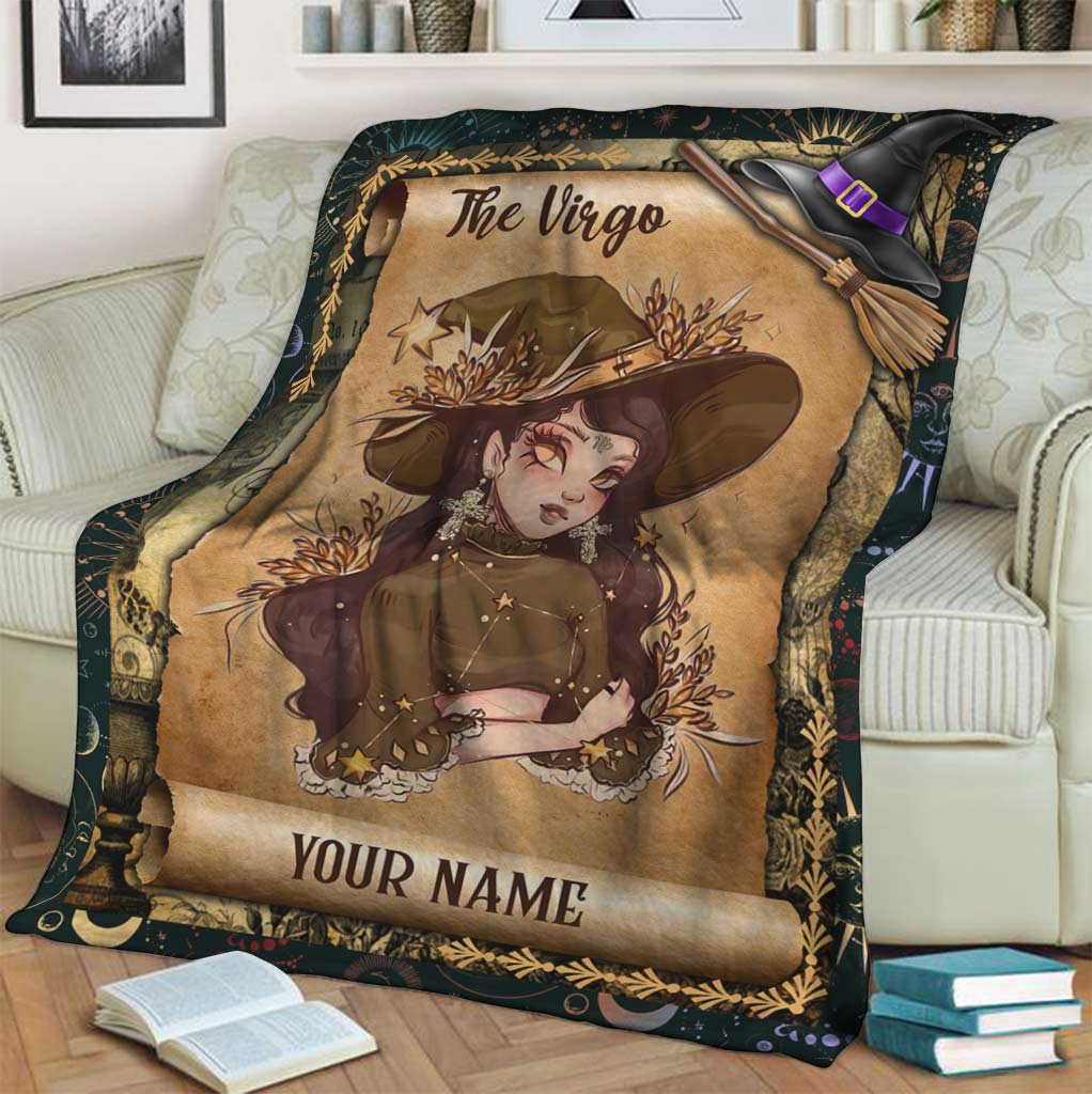 Witchy Zodiac - Personalized Blanket