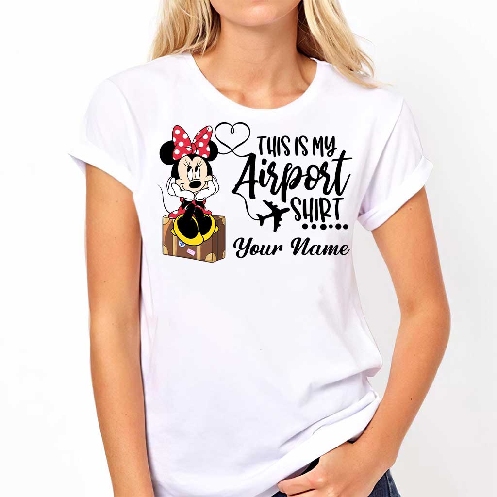 This Is My Airport Shirt - Personalized Mouse T-shirt and Hoodie