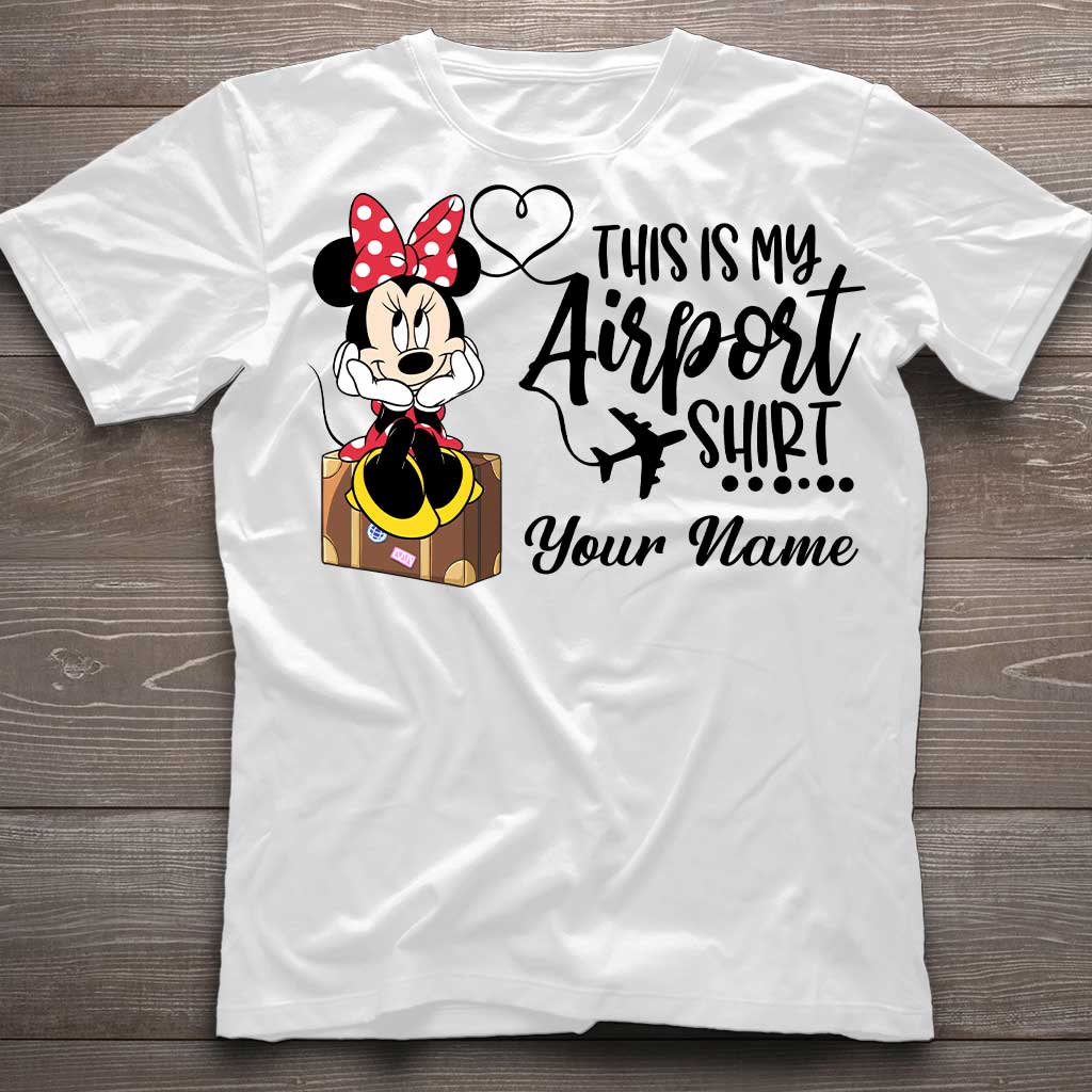 This Is My Airport Shirt - Personalized Mouse T-shirt and Hoodie