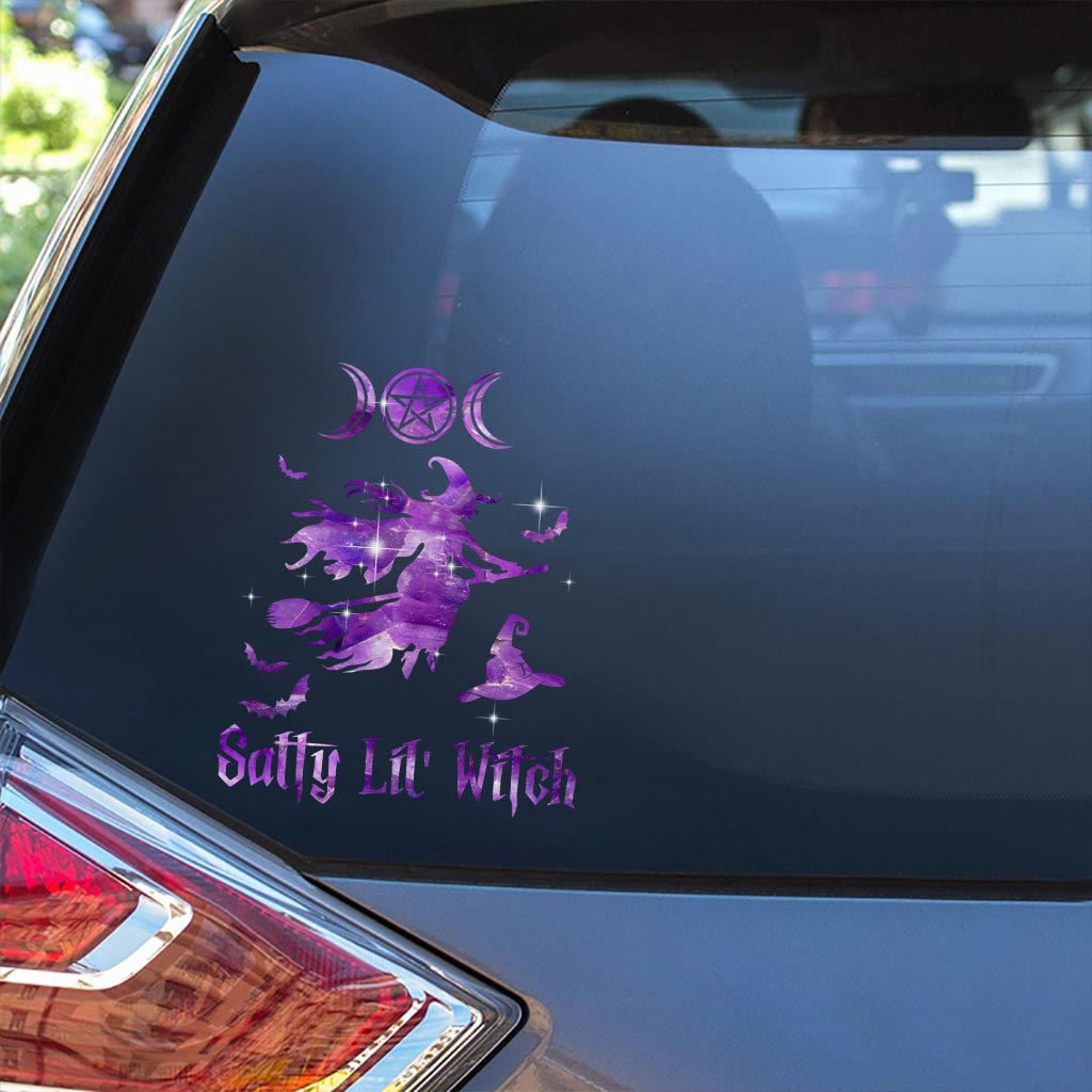 Salty Lil' Witch 3D Printed Decal Full