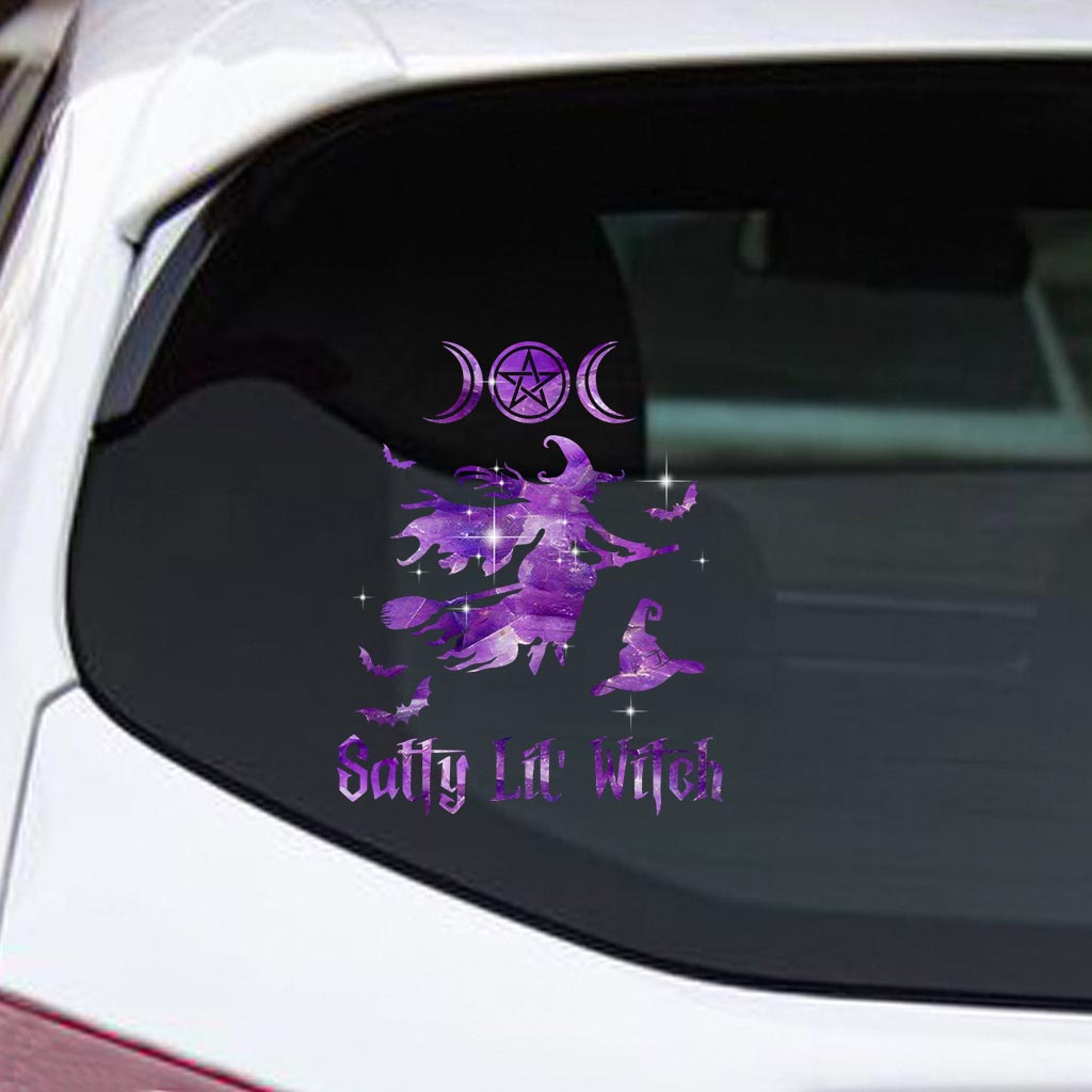 Salty Lil' Witch 3D Printed Decal Full