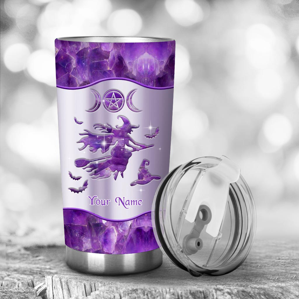 Salty Lil' Witch Personalized 3D Printed Tumbler