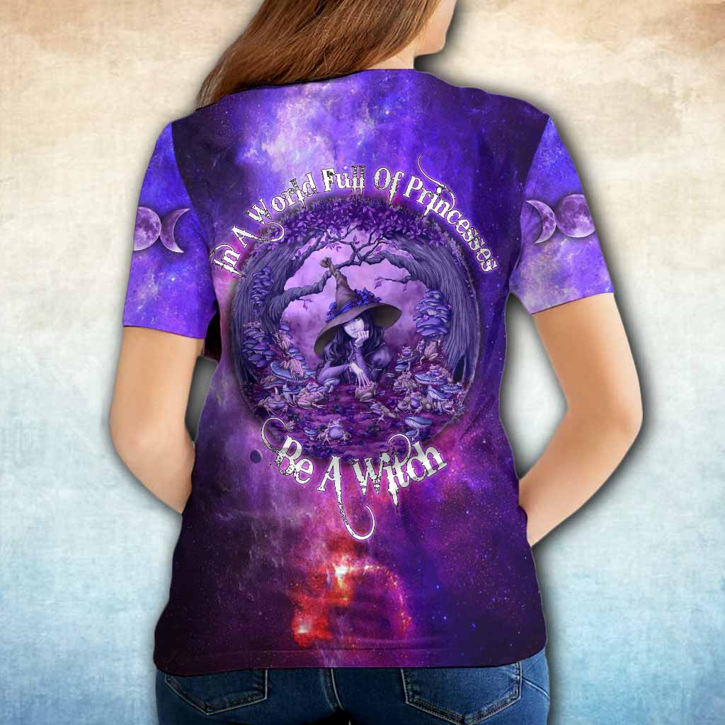 In A World Full Of Princesses - Witch Personalized All Over T-shirt and Hoodie