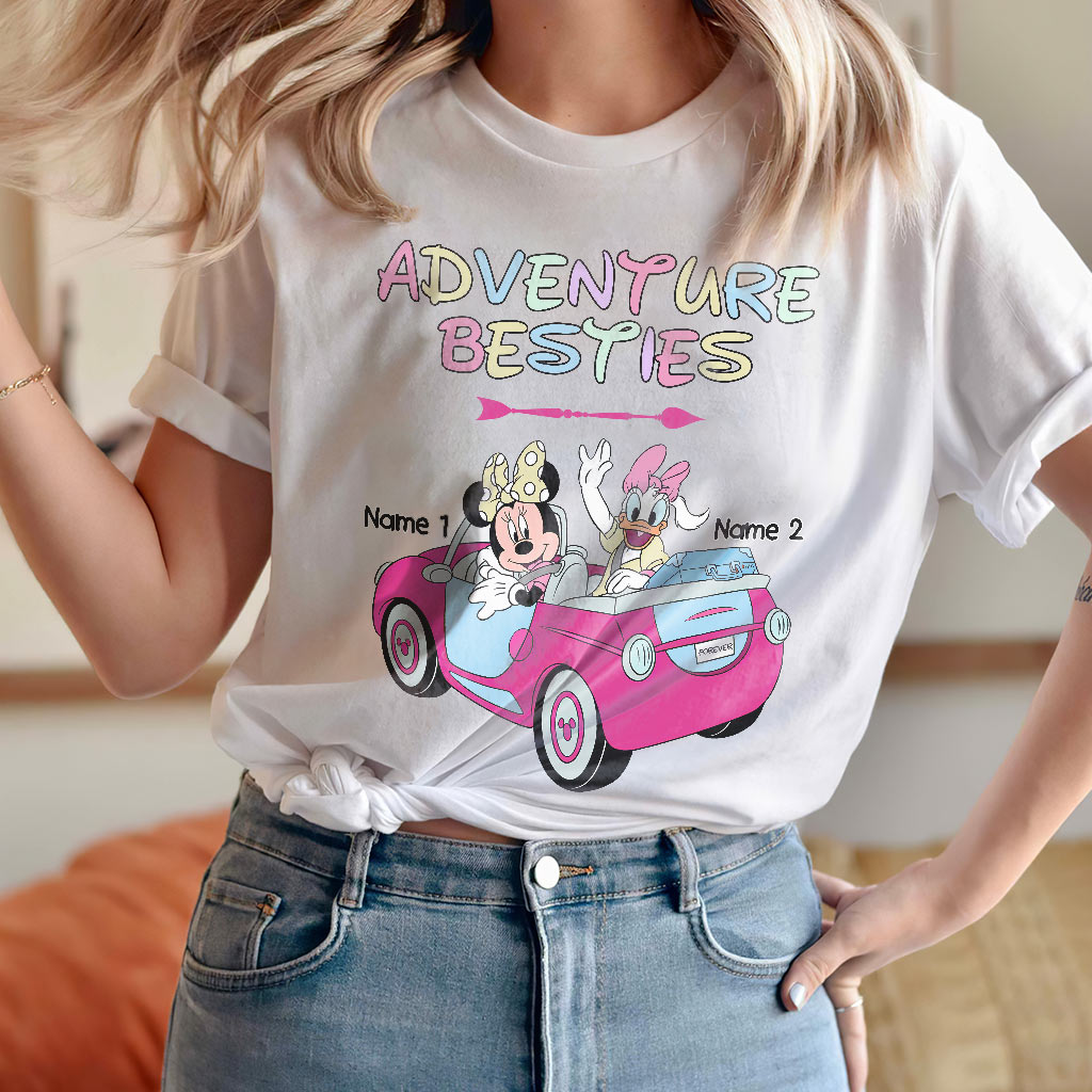 Adventure Bestie - Personalized Mouse T-shirt and Hoodie