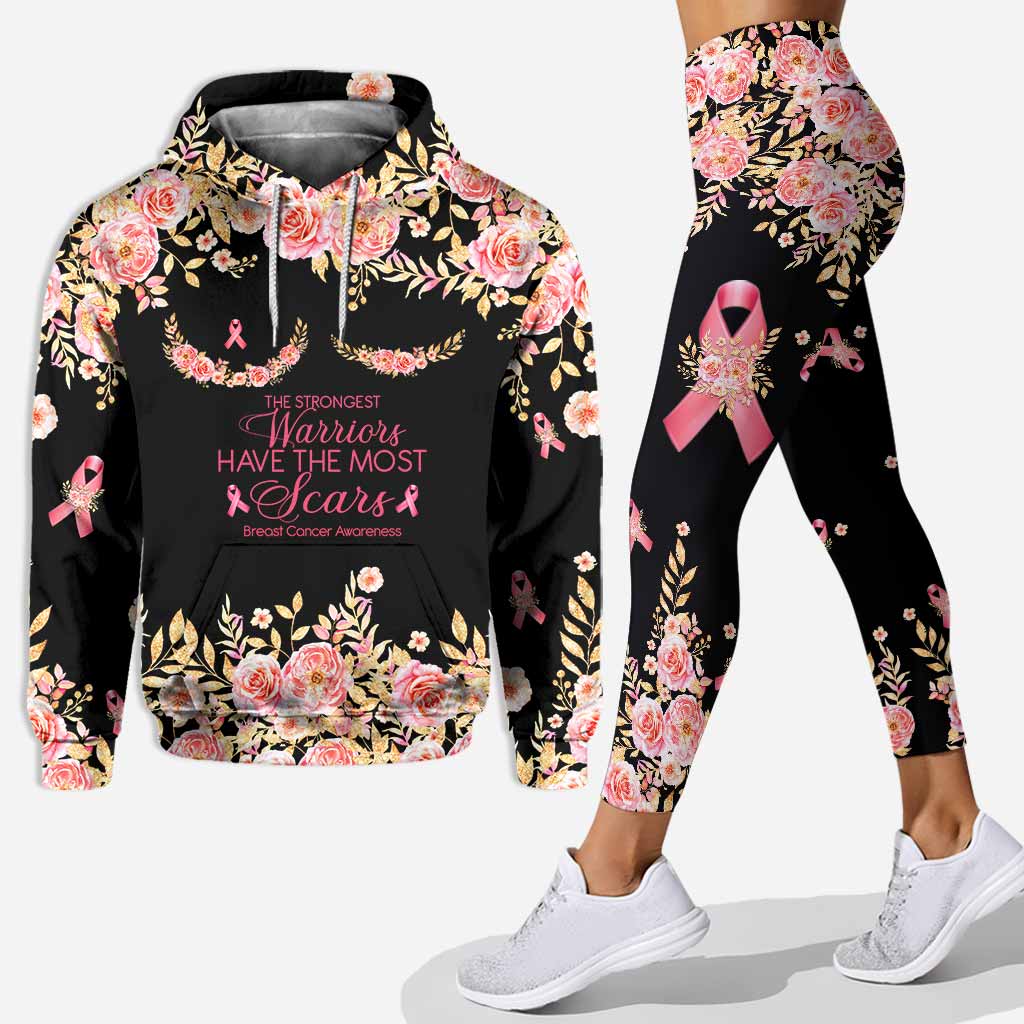 Breast Cancer Awareness Scars - Personalized Hoodie and Leggings