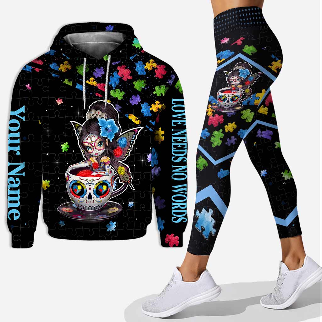 Be Kind - Personalized Autism Awareness Hoodie And Leggings